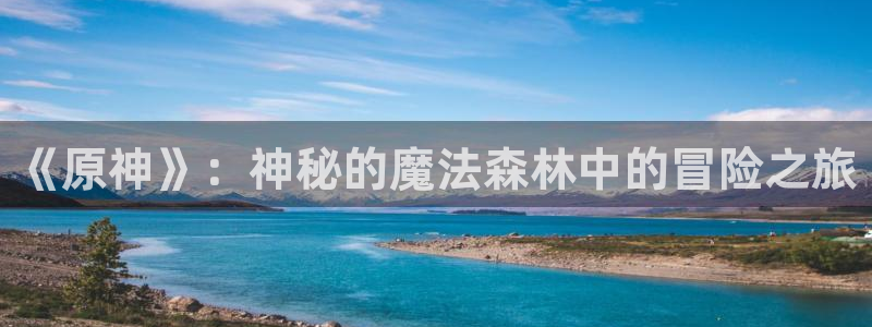 性感韩漫歪歪：《原神》：神秘的魔法森林中的冒险之旅